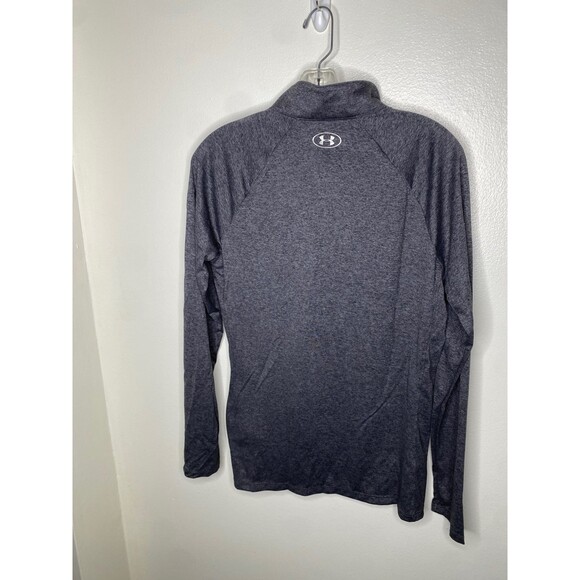 New Under armor half zip pull over athletic shirt small grey - Picture 4 of 4